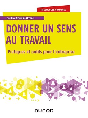cover image of Donner un sens au travail
